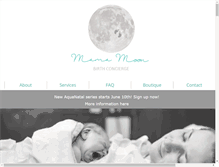 Tablet Screenshot of mama-moon.com